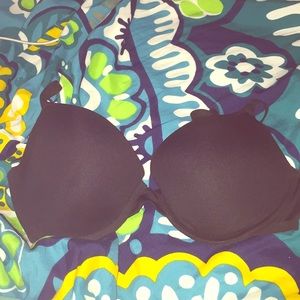 A pink, light push up bra